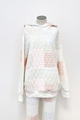 Quilted Pastel Hoodie
