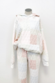 Quilted Pastel Hoodie