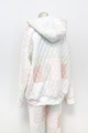 Quilted Pastel Hoodie