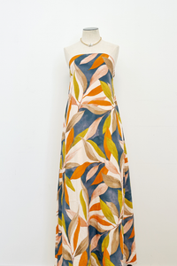 Persimmon Tie Back Tube Dress