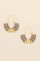 Chromacolor Miyuki U-Hoop Earring