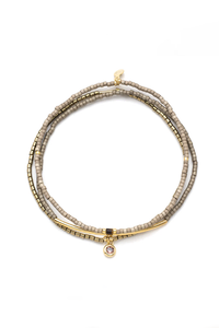 Tonal Chromacolor Miyuki Bracelet Trio