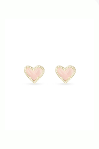 Ari Heart Stud Earrings