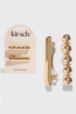 Gold Metal Barrettes