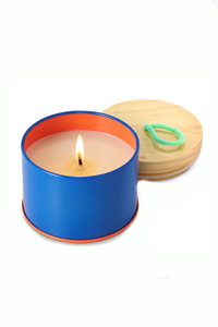 Beach Towel Sun Tin Candle