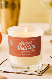 Rewined 10 oz Pumpkin Martini Candle