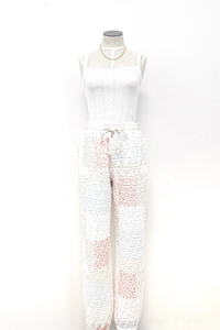 Quilted Pastel Joggers