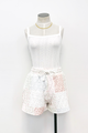 Quilted Pastel Shorts