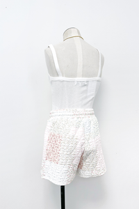 Quilted Pastel Shorts