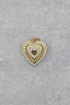 Radiating Heart Charm