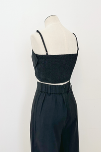 Rosette Crop Top