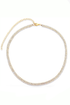 Rosie Double Tennis Choker Necklace - Water Resistant