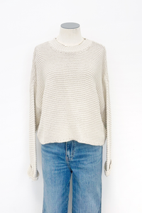 Round Neck Knitted Top