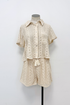 Ryan Crochet Woven Shorts