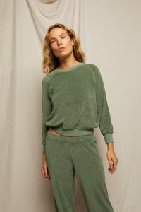 Saylor Terry Raglan Pullover