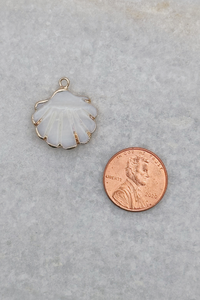 Scalloped Shell Charm