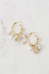 Shells On Hoop Earring