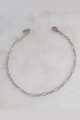 Textured Dainty Chain Bracelet