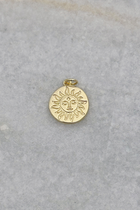 Sun Face Charm