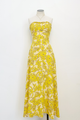Sunny Floral Strapless Dress