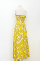 Sunny Floral Strapless Dress