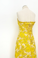 Sunny Floral Strapless Dress