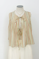 Sunset Sleeveless Pleat Top