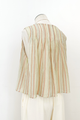 Sunset Sleeveless Pleat Top