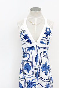 Sylvie Panel Midi Dress