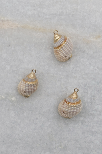 Textured Conch Charm