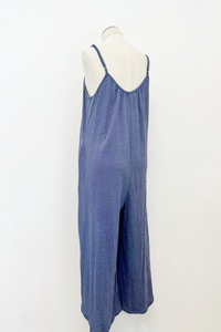 Textured Flared Jumpsuit
