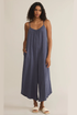 Textured Flared Jumpsuit