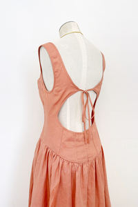 Thierry Linen Midi Dress