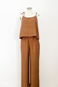 Tobacco Textured Pant