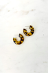 Tortoise Hoop Earring