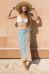 Toucan and Checkered Sarong