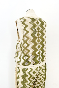 Tulum Crochet Vest
