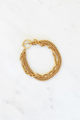 Vintage Gold Double Chain Bracelet