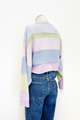 Winter Pastel Crop Sweater