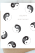 Yin Yang Happy Birthday