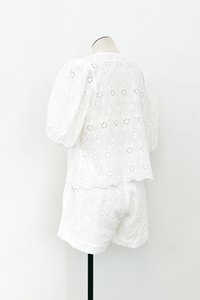 Yuiko Eyelet Shorts