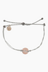 Pave Wave Coin Bracelet