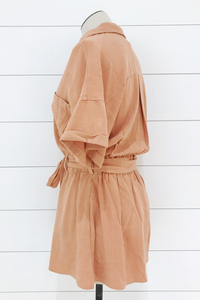 Hot Days Woven Romper