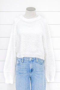 Clean Slate Cropped Sweater