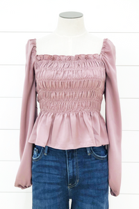 Skylight Puff Sleeve Top