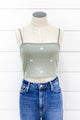 So Sweet Cropped Tank