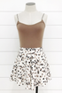 Leopard Swing Shorts