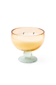 Aura 6oz Tinted Glass Goblet Candle
