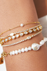 Lily Tennis Bracelet-Gold