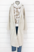 Color Block Long Coat